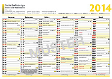 Muster-Jahresplaner